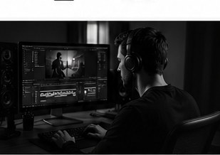 Video editörü çalışma anı